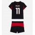 AC Milan Christian Pulisic #11 Barnkläder Hemma matchtröja till baby 2025-26 Kortärmad (+ Korta byxor) Billigt